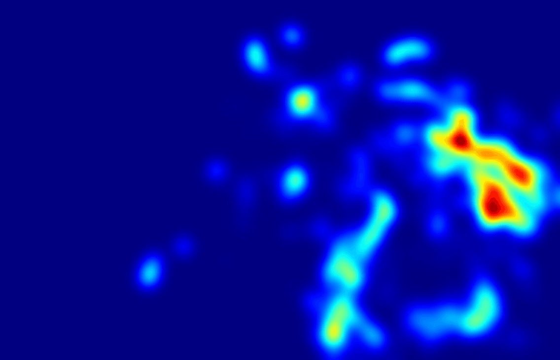 Player heatmap analytics